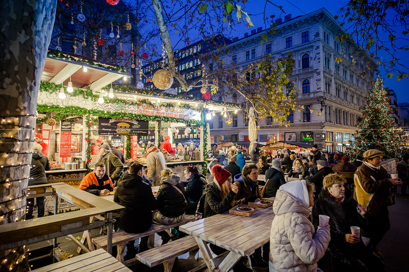 Piața de Crăciun de la Budapesta