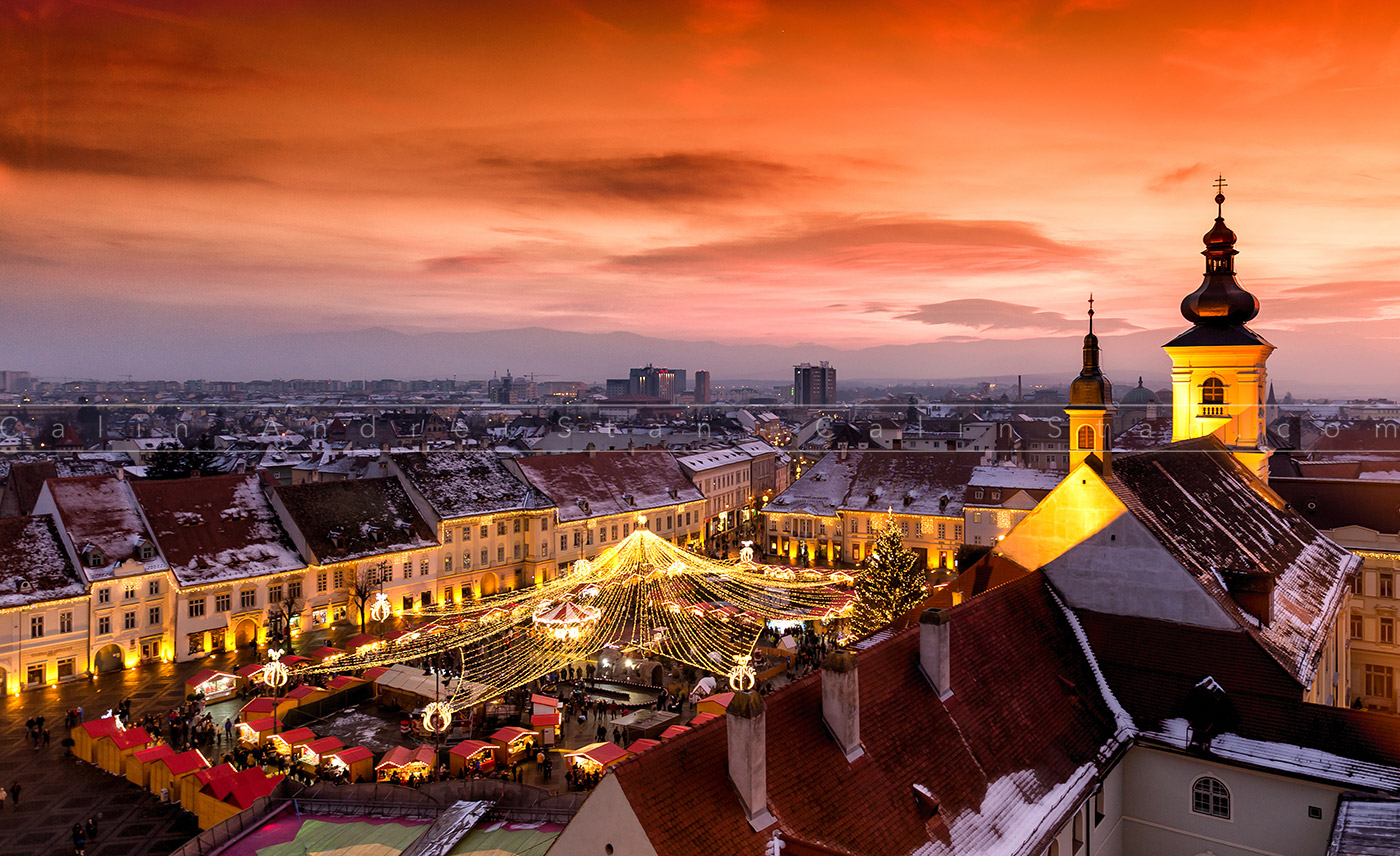 Piața de Crăciun din Sibiu