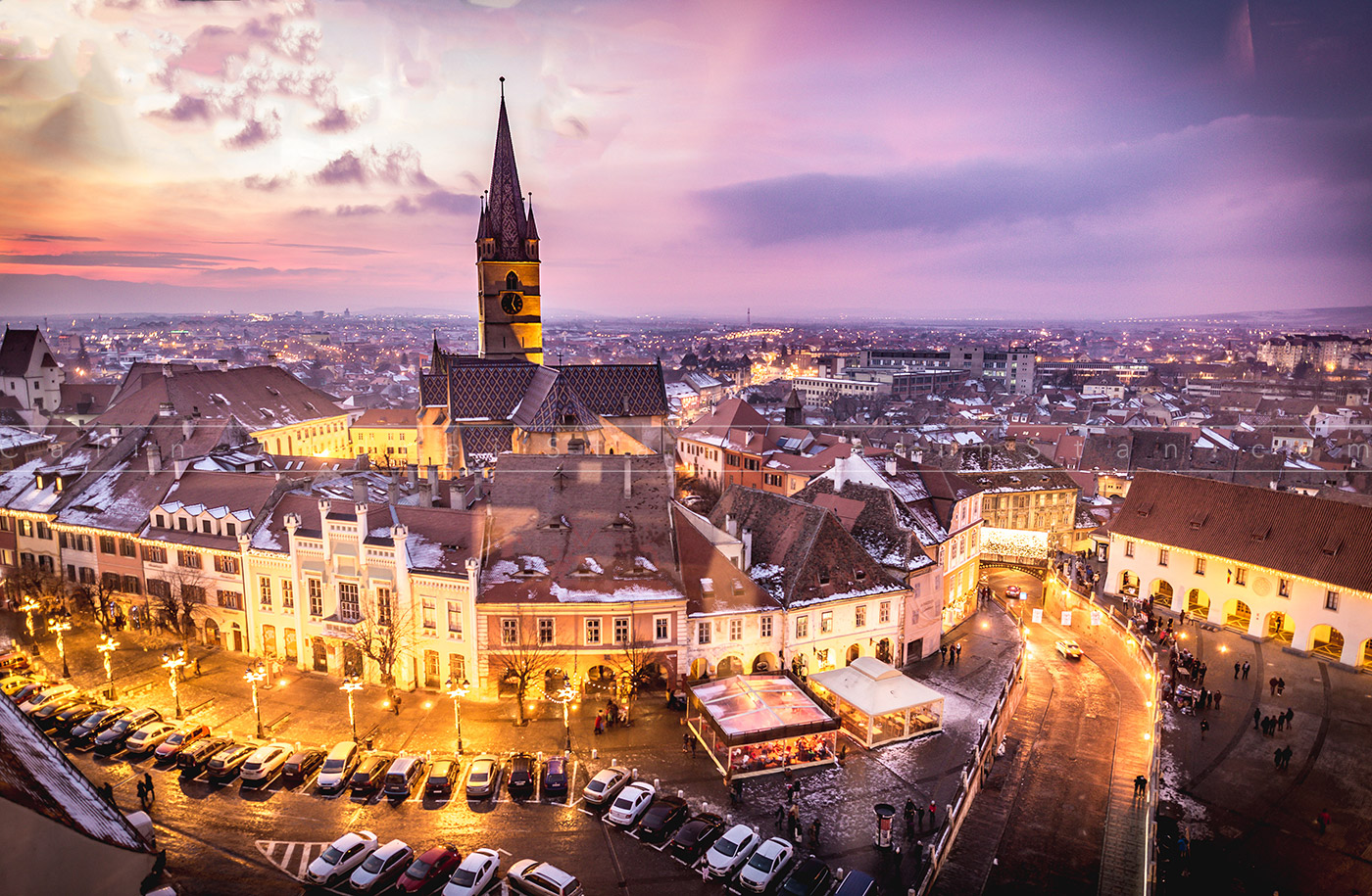 Piața de Crăciun din Sibiu