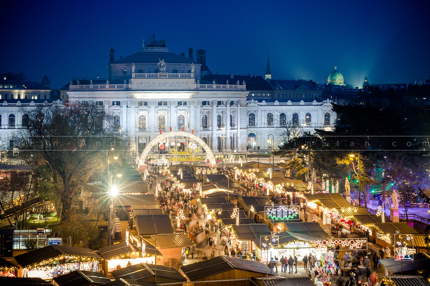Piața de Crăciun de la Viena