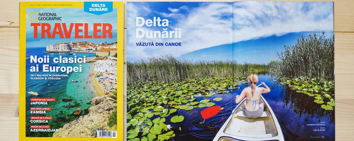 Delta Dunarii: National Geographic Traveler, Iunie 2018