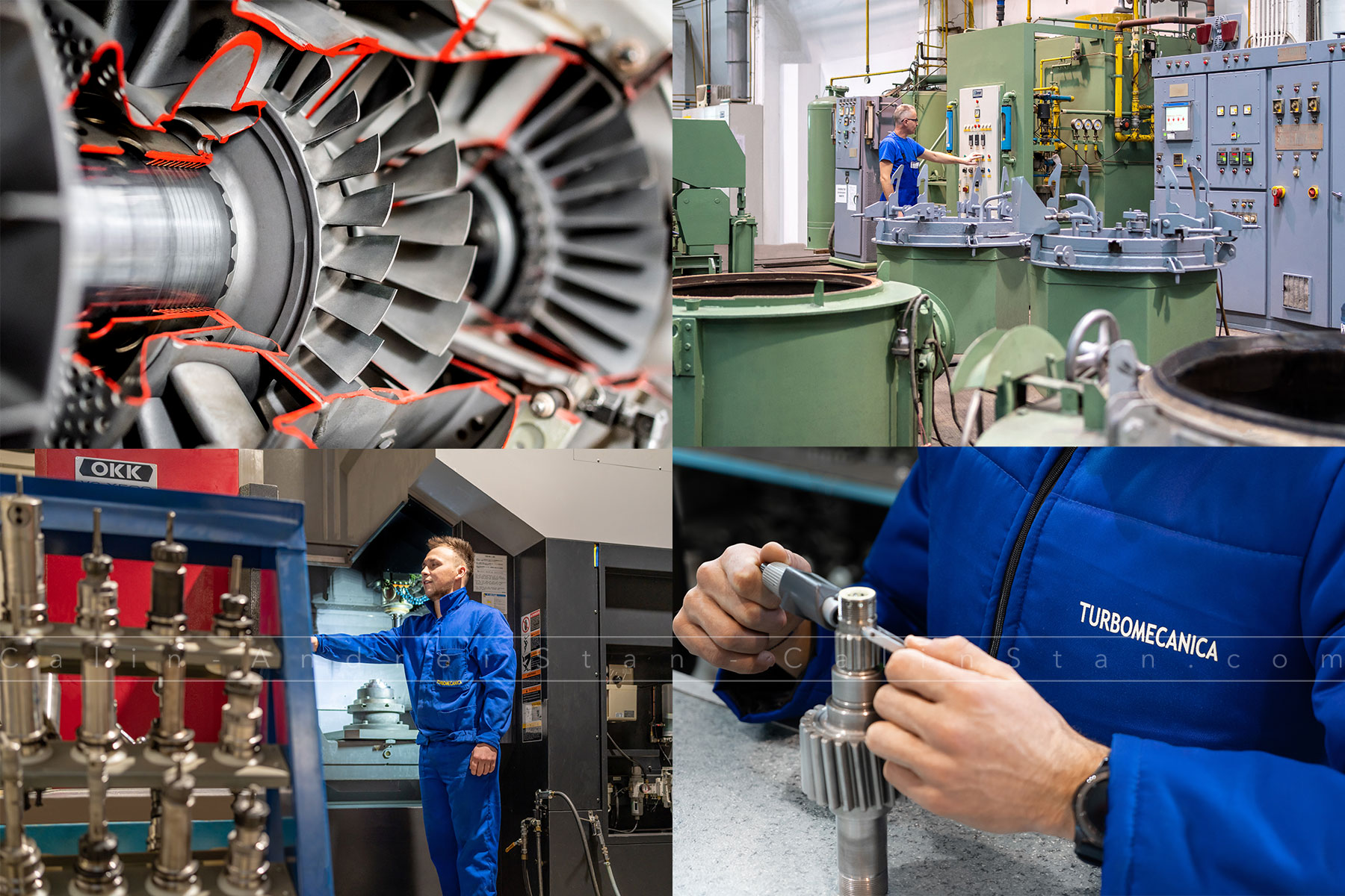 Turbomecanica - Fotografie Industriala