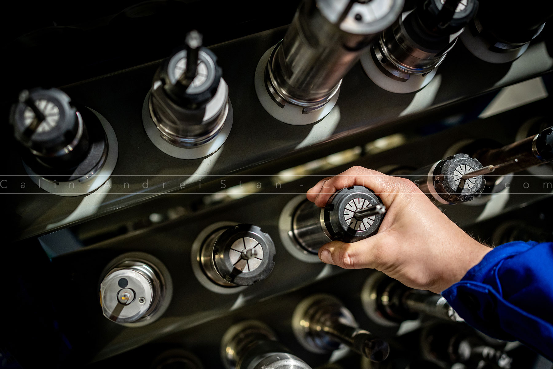 Fotografie de produs în mediul industrial