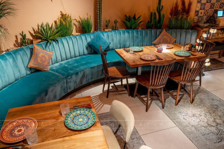 Fotografii pentru restaurantele Mace și Caju