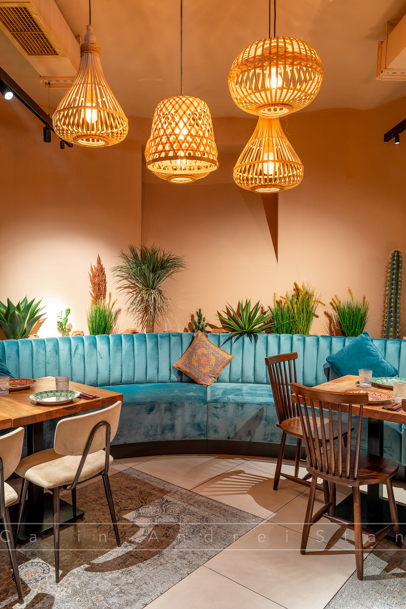 Fotografii pentru restaurantele Mace și Caju