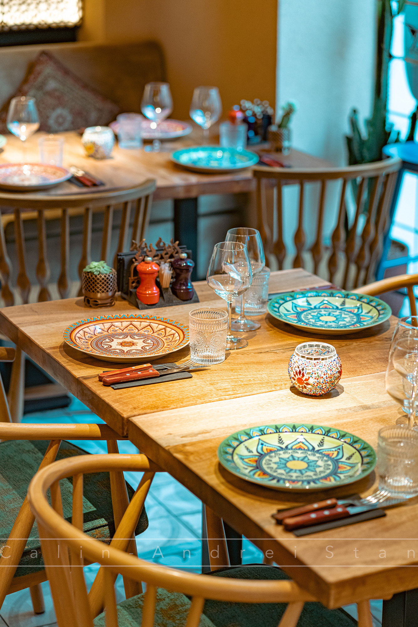 Fotografii pentru restaurantele Mace și Caju