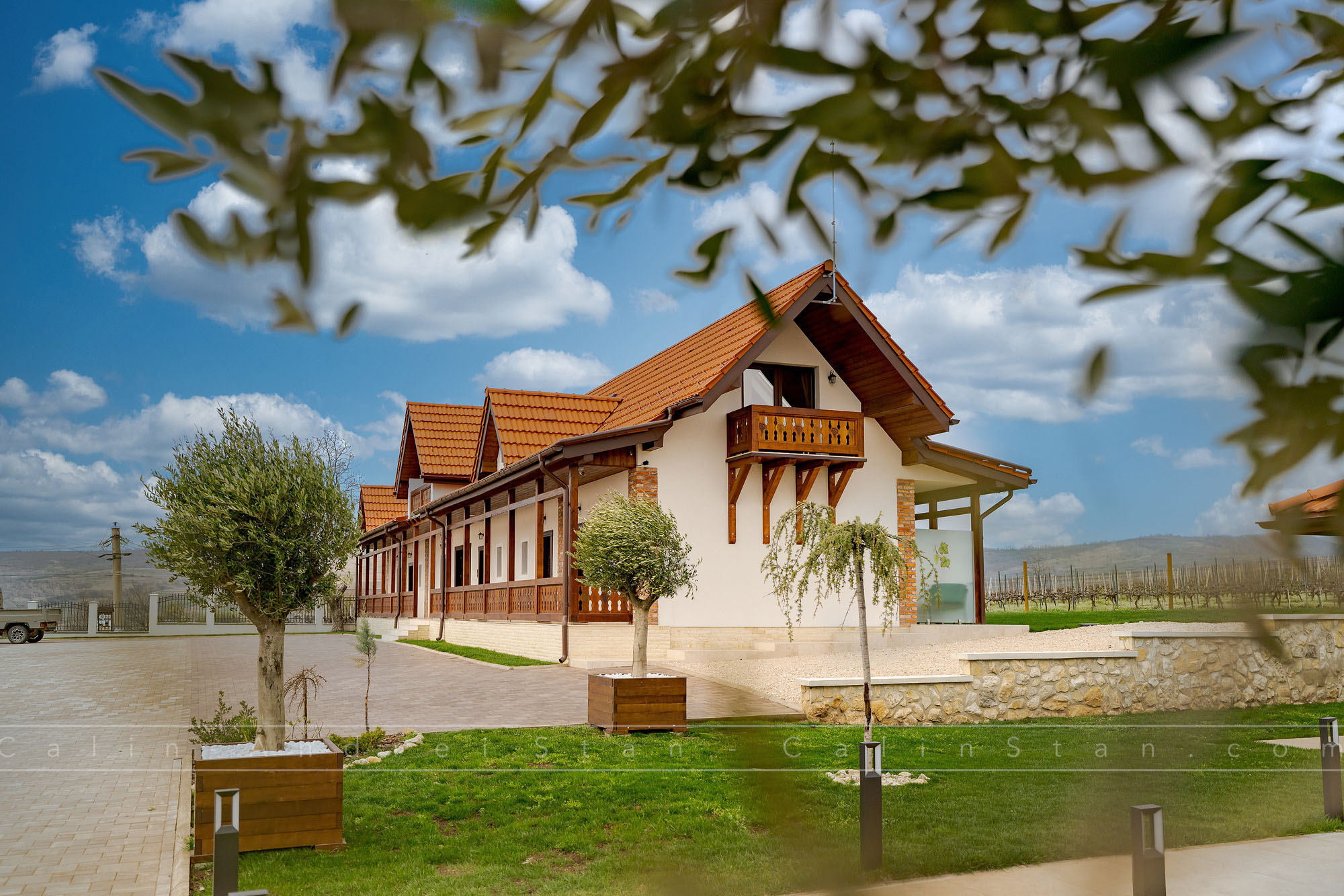 Crama Licorna – fotografii care surprind eleganța vinului, arhitectura locului și atmosfera din Dealul