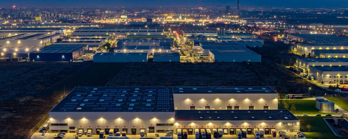 Fotografii depozit logistic Raben București