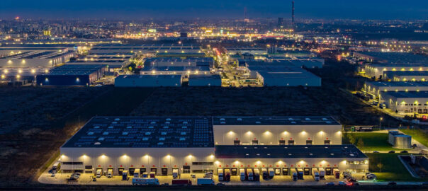 Fotografii depozit logistic Raben București